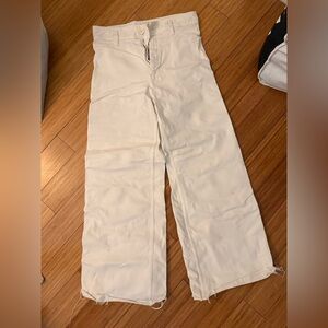 Zara white jeans